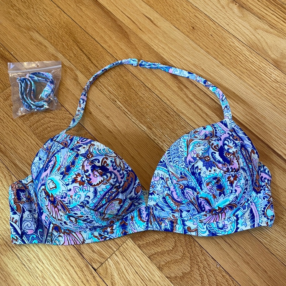 Victoria’s Secret Colorful Bikini Top - 34B